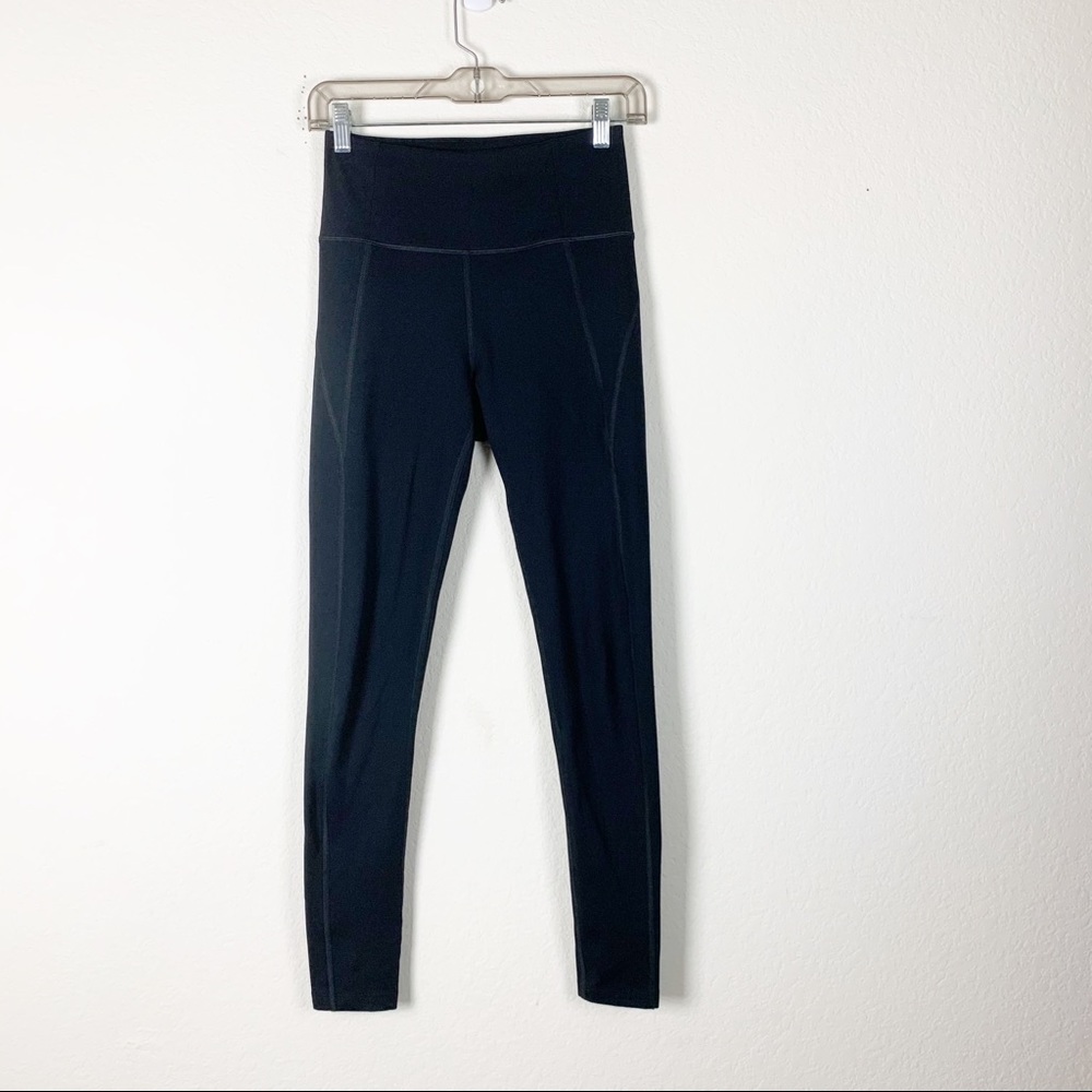 Girlfriend Collective | Black Hi Rise Leggings
